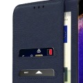 Pikkukuva 4 / 5: Oppo Find X5 Pro Case - AVIZAR - Lompakon kansi - Videotukitoiminto - Midnight Blue Midnattsblå