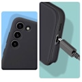 Miniatyrbillede 4 af 5: Cover til Galaxy S23 Plus Clear View Window Cover Original Black