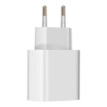 Miniatyrbillede 2 af 5: USB-C Strømadapter Power Delivery 20W Hurtigopladning Kompakt Format Inkax Hvid Vit