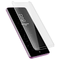 Miniatyrbillede 2 af 4: Film Beskytter - Tempered Glass - Galaxy S9 Plus - Bræk-sikker - Ridsefast - Nem Installation Svart