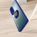 Pikkukuva 4 / 5: Honor 70 -kotelo tukirenkaalla Yhteensopiva magneettinen tuki, sininen