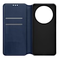 Pikkukuva 2 / 5: Kotelo Xiaomi Redmi A3:lle - AVIZAR - Kääntökorttipidike ja videotuki - Midnight Blue Blå