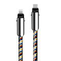 Pikkukuva 2 / 6: USB C - Lightning -kaapeli 1,2 m Moxie Monivärinen Flerfärgad