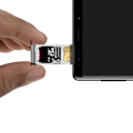 Miniatyrbild 3 av 4: SIM-kortsfack - AVIZAR - Samsung Galaxy Note 9 - Svart - NanoSIM + microSD-adapter Svart