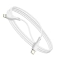 Pikkukuva 2 / 5: Lataus- ja synkronointikaapeli - Blue Star - USB C Lightningiin - 27W - 1 metri - Valkoinen Vit