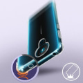Miniatyrbillede 3 af 4: Beskyttelsespakke - IMAK - Nokia 5.3 - Fleksibelt silikone etui - Stødsikker - Ultra-transparent Klar vit