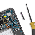 Miniatyrbillede 4 af 4: Lydstyrkeknap til Samsung Galaxy S10 og S10 Plus Original Samsung Sort Svart