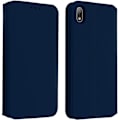 Miniatyrbillede 1 af 4: Housse - AVIZAR - Huawei Y5 2019 - Wallet Cover - Øko-læder - Video Støtte Midnattsblå