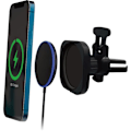 Miniatyrbillede 2 af 4: 2 i 1 MagSafe 15W induktionsoplader med bilholder Air Vent BigBen Connected Black Svart