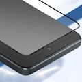 Miniatyrbillede 4 af 5: Hærdet Glas til Oppo A58 4G Ridsefast Modstandsdygtig Sort Svart