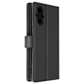 Pikkukuva 2 / 5: Oppo Reno8 Lite 5G Case Flip Wallet Video Support musta Svart