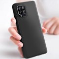 Miniatyrbillede 4 af 6: Samsung A42 5G etui Fleksibel stødsikker Soft Touch SolidSuit Rhinoshield Sort Svart