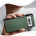 Miniatyrbillede 4 af 5: Etui til Google Pixel Fold - AVIZAR - Carbon Style - Grøn Grön