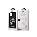 Miniatyrbillede 3 af 3: Cover til Apple iPhone 15 Plus 3D gummi Karl & Choupette Karl Lagerfeld Sort Svart