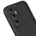 Pikkukuva 3 / 5: Samsung Galaxy S24 FE Soft Touch - Kohokuvioidut reunat - Musta Svart
