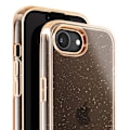 Miniatyrbild 3 av 5: Glittrande skal för iPhone 16e Hybrid Glamour Design Guld Gul