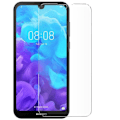 Miniatyrbillede 2 af 4: 9H hærdet glasfilm Huawei Y5 2019 - AVIZAR - Stød- og ridsebeskyttelse - Gennemsigtig hvid Vit