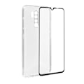 Miniatyrbillede 2 af 6: Xiaomi Redmi 9 Soft Case og 9H hærdet glasfilm sort