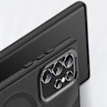 Miniatyrbillede 4 af 5: Taske til Samsung S24 Ultra - AVIZAR - MagSafe - Kamerabeskyttelse Sort glas Svart