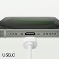 Pikkukuva 4 / 5: iPhone 16 / 15 USB-C - USB-C 20W 1 metri Mayaxess Valkoinen Vit