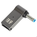 Pikkukuva 1 / 5: USB-C 100 W - DC 4,5 x 3,0 mm lataussovitin HP-tietokoneeseen Grå