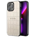 Pikkukuva 1 / 4: Coque iPhone 13 Pro Iskunkestävä Kroko Elegantti Guess Beige Beige
