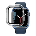 Miniatyrbild 3 av 4: Hårt fodral för Apple Watch Series 7 (41mm) Enkay transparent Vit - AVIZAR Genomskinlig vit