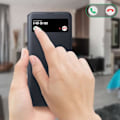 Pikkukuva 3 / 4: Kotelo - Samsung - Galaxy Note 10 Lite - Läpinäkyvä - S View Wallet Cover - Musta Svart