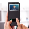Pikkukuva 3 / 4: Etui Folio - Samsung - Galaxy S10 - Kaksoisikkuna - Tukiominaisuus - Musta Svart