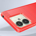 Pikkukuva 4 / 6: Kotelo Xiaomi Redmi 13C Flexible Carbonille ja Brushed Effect Redille