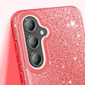 Miniatyrbillede 4 af 5: Coque Paillette til Samsung Galaxy S24 FE Ultra tynd Silikone Rød Röd