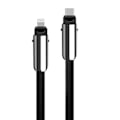 Pikkukuva 4 / 6: USB C - Lightning-liitäntäkabeli, pituus 1.2m, Moxie Musta Svart