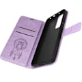 Pikkukuva 1 / 5: Xiaomi 12 Lite - AVIZAR - Mandala Unisieppari - Violet - Pehmeä - Magneettinen Lila