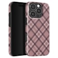 Miniatyrbillede 2 af 2: Coque til iPhone 16 Pro Stødabsorberende Fliser Elegant Hævede Kanter