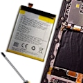 Pikkukuva 3 / 4: Sisäinen akku Crosscall Core X4 - AVIZAR - BAT-COMP-CX4 - Kapasiteetti 3750mAh - Valkoinen Vit