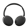 Miniatyrbillede 2 af 5: Bluetooth-hovedtelefoner uden ledning med indbygget mikrofon, 25 timers batterilevetid, sammenklappelig, Akashi, sort Svart