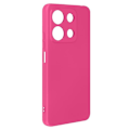 Miniatyrbild 1 av 6: Fodral till Xiaomi Redmi Note 13 Pro 4G Soft-touch Anti-fingeravtryck Fuchsia - AVIZAR - Stel - Syntet - Blandat Rosa