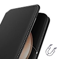 Pikkukuva 3 / 6: Suojakuori Samsung Galaxy S23 FE:lle - AVIZAR - Kaksitaskuinen Flip Stand Function Musta Svart