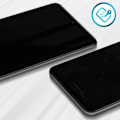 Pikkukuva 3 / 4: Suojakalvo - AVIZAR - Xiaomi Mi 11i ja Poco F3 - Kovuus 9H - Ultra-ohut - Viistetyt reunat Svart vit