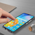 Miniatyrbillede 4 af 4: Huawei P smart 2021 blødt etui og 9H hårdhed hærdet glasfilm sort
