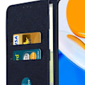 Miniatyrbillede 4 af 5: Honor X7 etui - AVIZAR - Pungcover - Videosupportfunktion - Blå blå