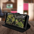 Miniatyrbillede 4 af 4: Étui - Chersterfield - Galaxy Note 20 Ultra - Heltækkende cover - Kortholder - Videostander Svart