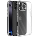 Pikkukuva 1 / 5: Kotelo iPhone 16 Prolle - AVIZAR - Joustava Iskunkestävä - Vahvistetut kulmat - Läpinäkyvä Transparent