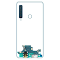 Pikkukuva 4 / 4: Pöytäliina - Samsung - Galaxy A7 2018 - Micro-USB-portti - 3,5 mm:n liitin - Musta Svart