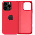 Miniatyrbillede 1 af 5: Etui til iPhone 16 Pro Max - AVIZAR - Soft Touch Mat - Fleksibel Silikone - Rød Röd