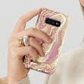 Pikkukuva 3 / 5: Coque - IDEAL OF SWEDEN - Samsung Galaxy S10e - Kestävä - Tyylikäs muotoilu - Langattoman QI-latauksen yhteensopiva Golden Blush
