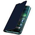 Miniatyrbild 2 av 4: Étui Folio - DUX DUCIS - Nokia 2.3 - Eco-läder - Videostöd - Kortfack - Mörkblå Nattblått