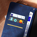 Miniatyrbillede 4 af 4: Motorola Edge 40 Pro Taske Blå Taske