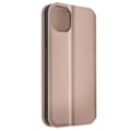 Miniatyrbillede 2 af 5: iPhone 14 folio cover - AVIZAR - Kortholder klap - Video support funktion - Champagne pink Champagne rosa