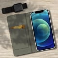 Pikkukuva 3 / 4: iPhone 12 Mini - Vaaleanpunainen - Trooppiset Kukat - Korttipidike - Tuki Kansi - Pehmeä Kuori Rosa